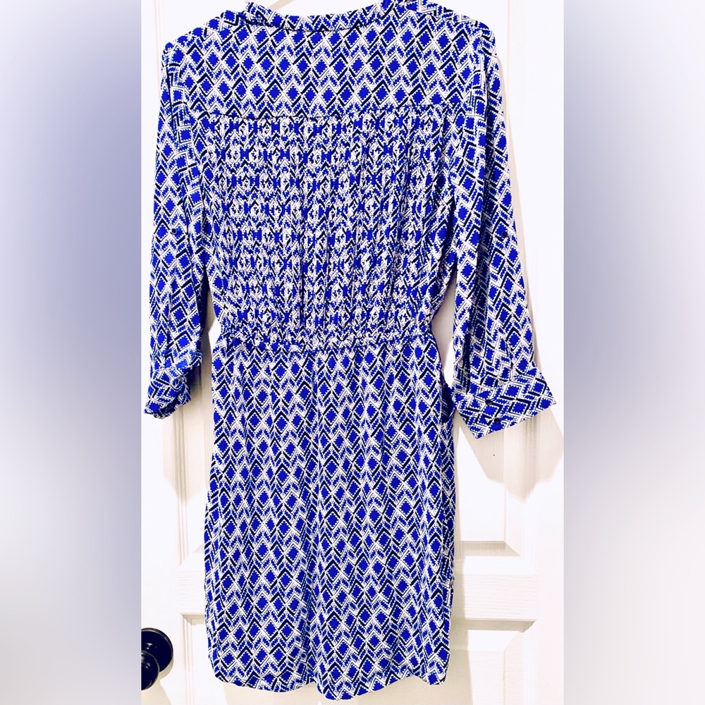 Anthropologie I Maeve Galen Geo Day Dress TB2 - Picture 7 of 8